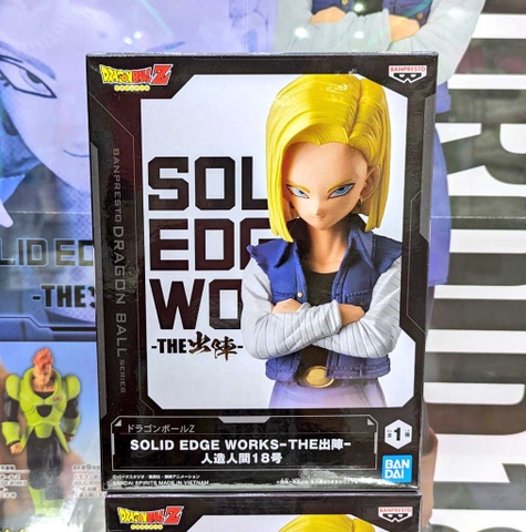 MÔ HÌNH Android 18 - Dragon Ball Z - Solid Edge Works - The Departure (Bandai Spirits)FIGURE CHÍNH HÃNG