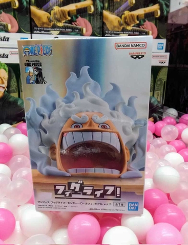 MÔ HÌNH Monkey D. Luffy - One Piece - FigLife! (vol.3) - Gear 5 (Bandai Spirits)FIGURE CHÍNH HÃNG