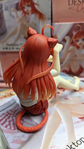 MÔ HÌNH Nakano Itsuki - Gotoubun no Hanayome ∬- Desktop Cute - Cat Room Wear Ver. (Taito) FIGURE CHÍNH HÃNG