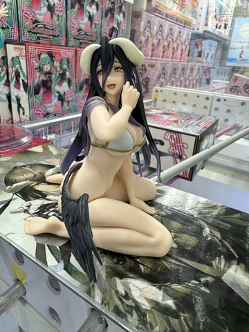 MÔ HÌNH Albedo Swimsuit Ver - Overlord IV - Desktop Cute (Taito) FIGURE CHÍNH HÃNG