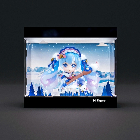 Hộp Trưng Bày Mô Hình Hatsune Miku - Rabbit Yukine - Nendoroid (#2023) - Snow, Serene Winter Ver. (Good Smile Company) (M Figure) Mica Box