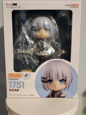 MÔ HÌNH Siesta - Tantei wa mou, Shindeiru. - Nendoroid (#1751) (Good Smile Company)FIGURE CHÍNH HÃNG