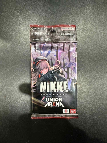 THẺ BÀI Goddess of Victory: NIKKE - UNION ARENA - Booster Pack (Bandai) PACK CARD CHÍNH HÃNG