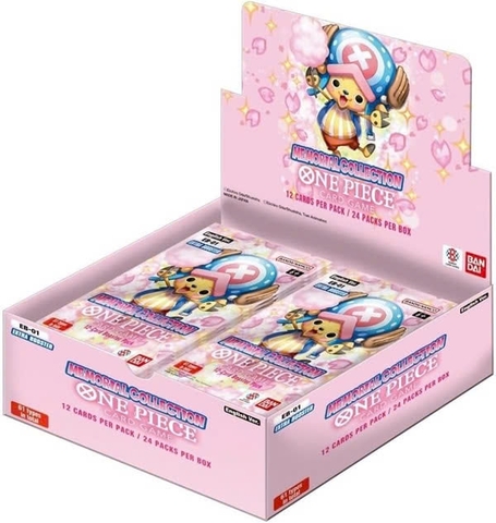 THẺ BÀI One Piece Card Game - EB01 – Memorial Collection Cards (BANDAI) PACK CARD CHÍNH HÃNG