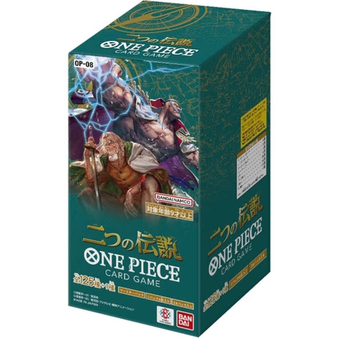 THẺ BÀI One Piece Card Game - OP08 – Two Legends Cards (BANDAI) PACK CARD CHÍNH HÃNG