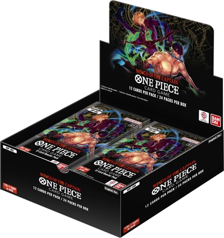 THẺ BÀI One Piece Card Game - OP06 - Wings of the Captain Cards (BANDAI) PACK CARD CHÍNH HÃNG