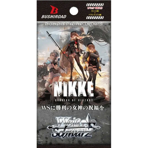 THẺ BÀI Goddessa of Victory: Nikke - Weiss Schwarz - Booster Pack (Bushiroad) PACK CARD CHÍNH HÃNG