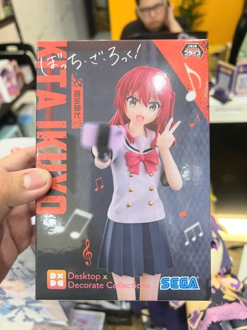 MÔ HÌNH Kita Ikuyo - Bocchi the Rock! - Desktop×Decorate Collections (SEGA) FIGURE CHÍNH HÃNG