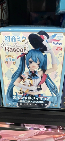 MÔ HÌNH  Hatsune Miku - Araiguma Rascal - Vocaloid - Rascal - Special Figure(FuRyu) FIGURE CHÍNH HÃNG