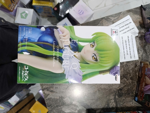 MÔ HÌNH  C.C. - Code Geass - Hangyaku no Lelouch - EXQ Figure (Banpresto) FIGURE CHÍNH HÃNG