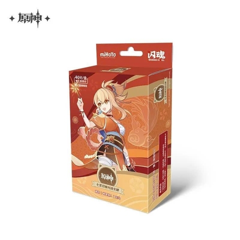 THẺ BÀI Genshin Impact - TCG Card Decks: Vol. 3 (Shining Soul) CARD CHÍNH HÃNG