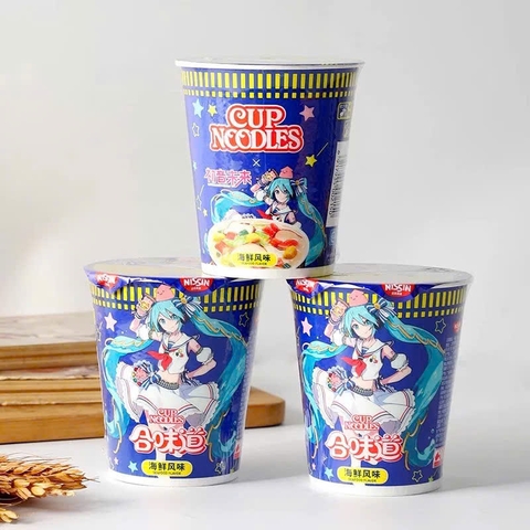 MÌ TÔM Hatsune Miku - Nissin Cup Noodles x Hatsune Miku collaboration (Nissin) CHÍNH HÃNG