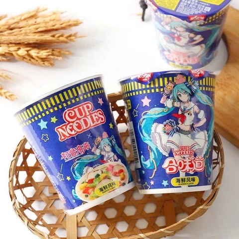 MÌ TÔM Hatsune Miku - Nissin Cup Noodles x Hatsune Miku collaboration (Nissin) CHÍNH HÃNG