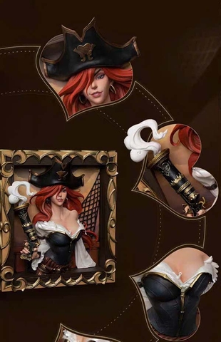 MÔ HÌNH Miss Fortune - League of Legends - 3D Picture Frame (INFINITY STUDIO) FIGURE CHÍNH HÃNG