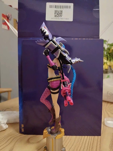 MÔ HÌNH Jinx - League of Legends  - 3D Figure Shaped Pen - CMGE Collaboration Editon (TYCTOYS) FIGURE CHÍNH HÃNG