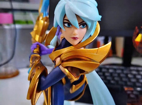 MÔ HÌNH Riven (Dawnbringer) - League of Legends - Official Statue Model (Riot Games) FIGURE CHÍNH HÃNG