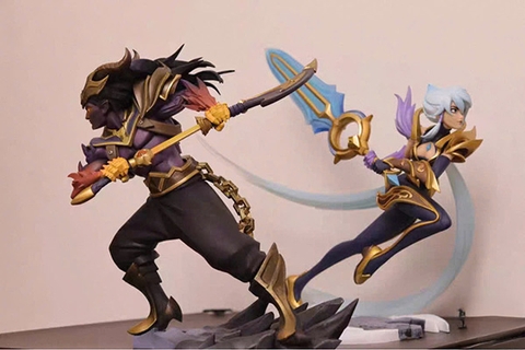 MÔ HÌNH Yasuo (Nightbringer) - League of Legends - Official Statue Model (Riot Games) FIGURE CHÍNH HÃNG