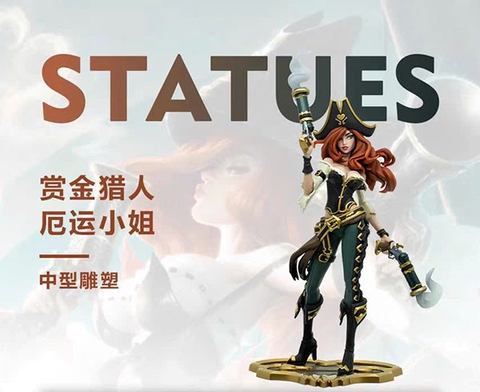 MÔ HÌNH Miss Fortune - League of Legends - Official Statue Model (Riot Games) FIGURE CHÍNH HÃNG