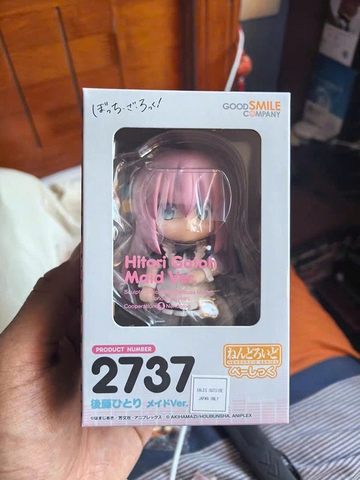 MÔ HÌNH Gotoh Hitori - Bocchi the Rock! - Nendoroid (#2737) - Nendoroid Basic - Maid Ver. (Good Smile Company) FIGURE CHÍNH HÃNG