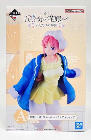 MÔ HÌNH Nakano Ichika - Gotoubun no Hanayome∽ - Ichiban Kuji Gotoubun no Hanayome ∽ ~Futari Dake no Jikan~ (A Prize) - Snow Room Wear (Bandai Spirits) FIGURE CHÍNH HÃNG