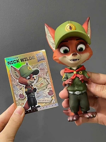 MÔ HÌNH Nick & Judy - Zootopia - Wilde Life - Collectible Figure Gift (MORSTROM) FIGURE CHÍNH HÃNG