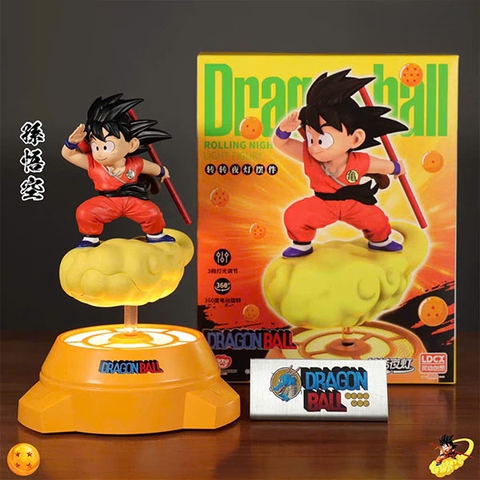 ĐÈN NGỦ MÔ HÌNH Goku - Dragon ball Z- The Rotating Night Light (LDCX Lab) FIGURE CHÍNH HÃNG