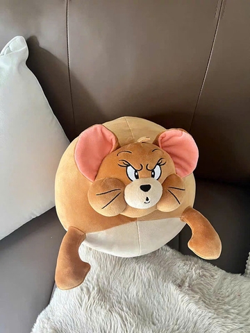 GỐI ÔM Tom & Jerry - Tom and Jerry - Plush Stuffed and Sleeping Suddle Pillow (HUGKIS) PILLOW CHÍNH HÃNG
