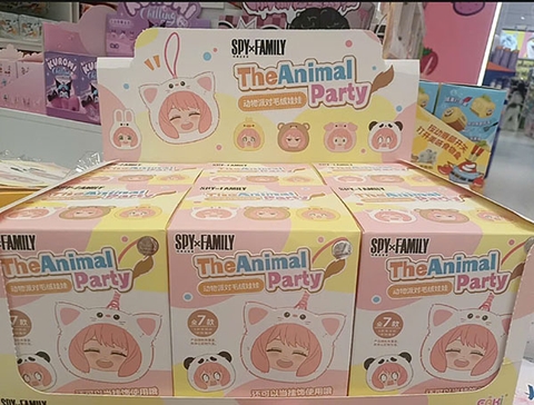 BÔNG BLIND BOX Anya Forger - Spy × Family -  The Animal Party (EAKI) PLUSH CHÍNH HÃNG