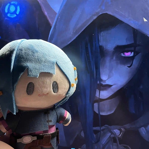 BÔNG Jinx (Powder) - League of Legends - Official Plush Doll (Riot Games) PLUSHIE CHÍNH HÃNG