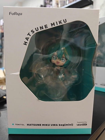 MÔ HÌNH Chibi Hatsune Miku - Piapro Characters - Tenitol - Uwaa Series - Very Happy Ita Bag ver. Mini (Bilibili Goods, FuRyu) FIGURE CHÍNH HÃNG