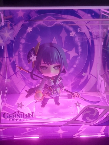 Hộp Trưng Bày MÔ HÌNH Raiden Shogun -Genshin Impact - Nendoroid(Good Smile Company)(M Figure)Mica Box