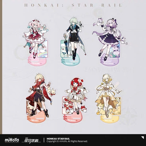 Acrylic Standee - Honkai Star Rail - Little Cat Ver. (miHoYo) Standee CHÍNH HÃNG