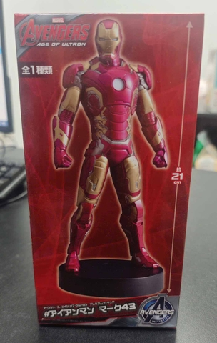 MÔ HÌNH Iron Man Mark XLIII - Avengers: Age of Ultron - Premium 1/10 Scale Figure - 1/10 (SEGA) FIGURE CHÍNH HÃNG