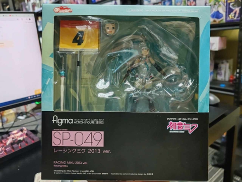 MÔ HÌNH Hatsune Miku - Good Smile Racing - Vocaloid - Figma (#SP-049) - Racing 2013 (Max Factory) ACTION FIGURE CHÍNH HÃNG