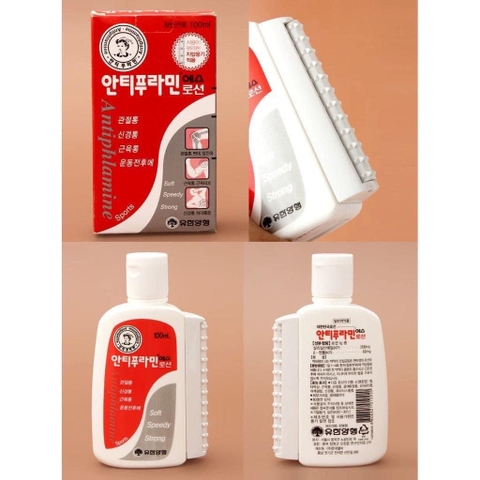 Dầu Nóng Xoa Bóp Hàn Quốc Massage Đau Cơ Xương Khớp Antiphlamine 100ml