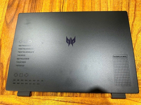 Vỏ A  Acer Predator Helios Neo 16 PHN16-71 2023 Vỏ Nhôm