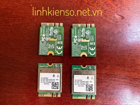 Card Wifi Realtek RTL8822BE AW-CB295NF 802.11AC 2.4G/5GHz Bluetooth 4.1 NGFF M.2 Dùng Cho Asus