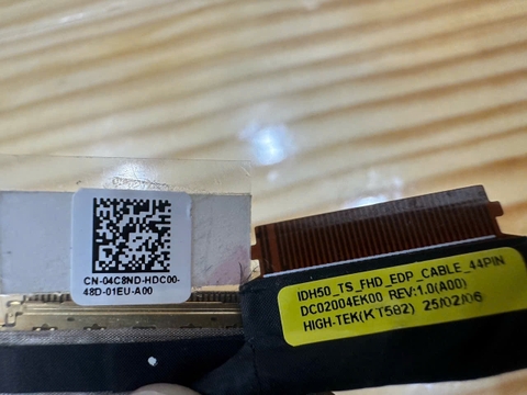 Cable Lcd Dell Inspiron 3530 3535 TOUCH FHD EDP 44PIN DC02004EK00 04C8ND