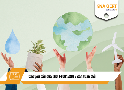 Các yêu cầu của ISO 14001:2015 cần tuân thủ
