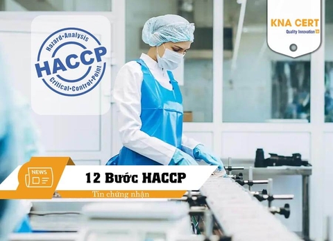 12 bước xây dựng và áp dụng HACCP thành công