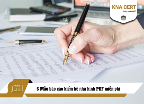 6 Mẫu báo cáo kiểm kê khí nhà kính PDF Miễn phí