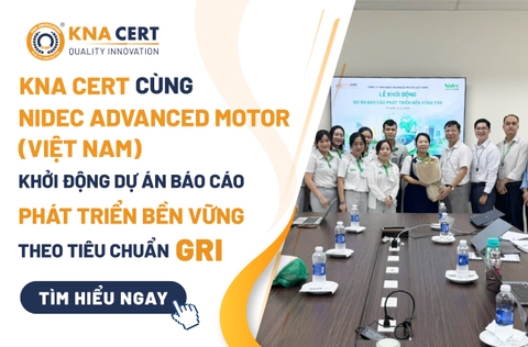 KNA CERT đồng hành cùng Nidec Advanced Motor (Việt Nam) khởi động Dự án báo cáo ESG theo Khung GRI 
