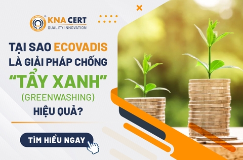 Tại sao EcoVadis là giải pháp chống “Tẩy xanh” (Greenwashing) hiệu quả? 