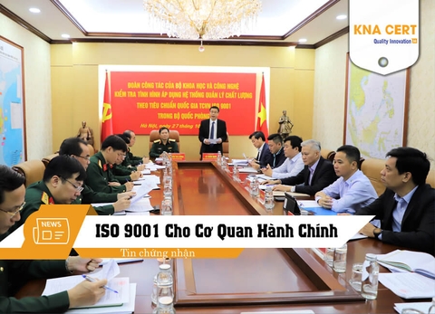 Thực tiễn áp dụng ISO 9001:2015 trong cơ quan hành chính