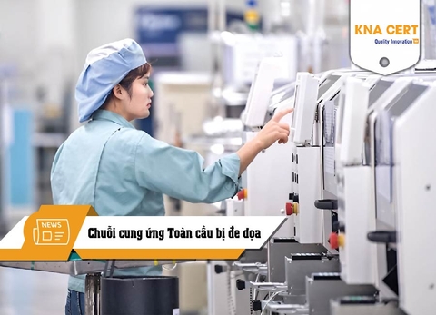 Chuỗi cung ứng Toàn cầu bị đe dọa bởi căng thẳng trên biển Đỏ