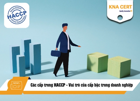 Các cấp trong HACCP là gì? Vai trò của cấp bậc trong doanh nghiệp thực phẩm