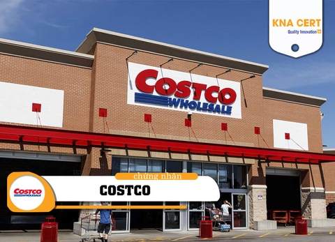 Đánh giá tiêu chuẩn nhãn hàng COSTCO cho Nhà cung cấp