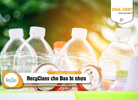 Chứng nhận RecyClass về Khả năng Tái chế cho Bao bì nhựa