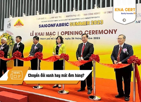 Bài toán của ngành Dệt may: Chuyển đổi xanh hay mất đơn hàng?