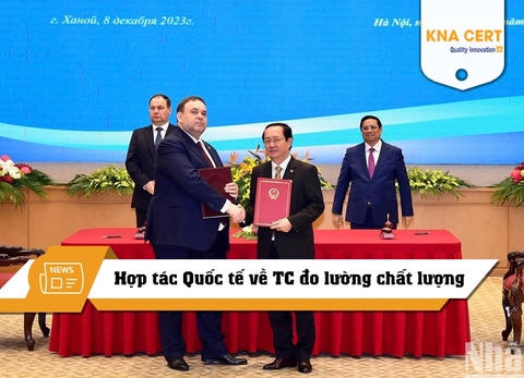 Đẩy mạnh hợp tác Quốc tế về tiêu chuẩn đo lường chất lượng